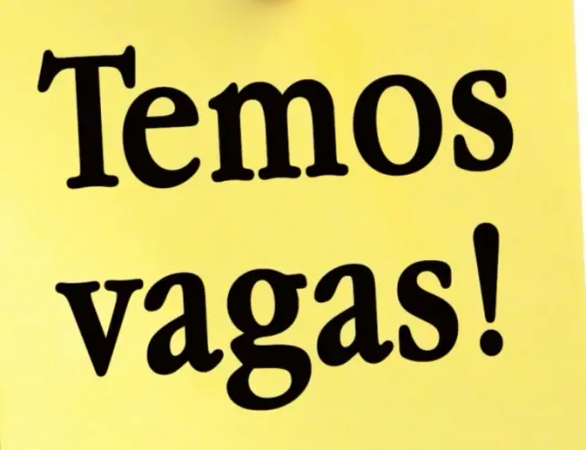 Vagas abertas 