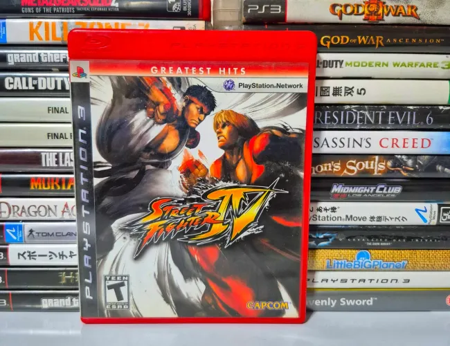Street Fighter IV para PlayStation 3 original