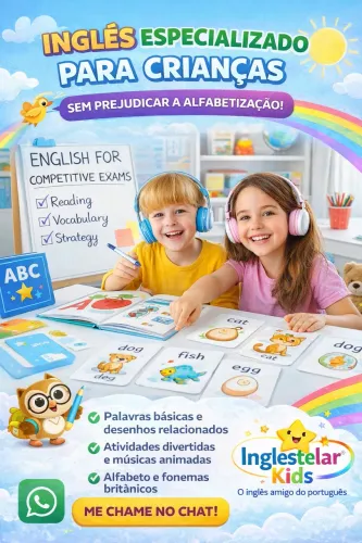 Inglês Infantil com Professora Especializada