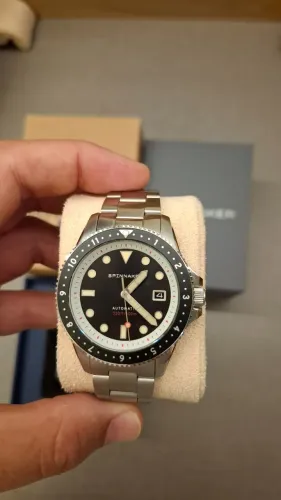 Relógio Spinnaker CROFT Pionner Automático SHADOW BLACK - SP513611 - USADO - Zero Completo