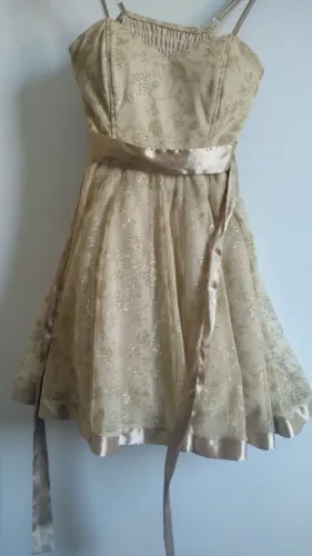 IBRECHÓ - VESTIDO DE FESTA CURTO - USADO UMA VEZ