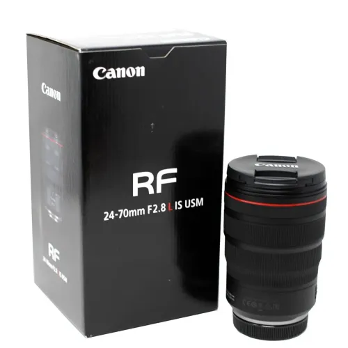 CANON RF 24-70mm 2.8 L IS USM na caixa