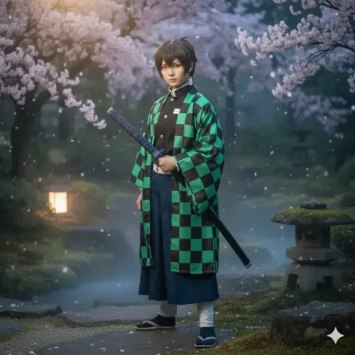 Kimono Tanjiro Kamado Tam PP