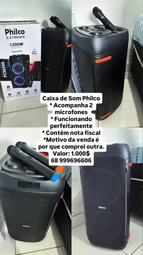 Vendo caixa de som com apenas 1 mês de uso