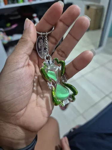 Chaveiro ampulheta Slughorn Harry Potter