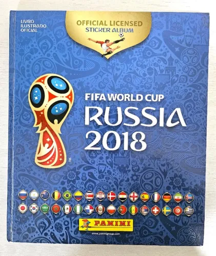 Album CAPA DURA Copa Mundo 2018 - Completo