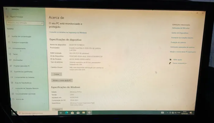 Pc, i5, 3570. 16 de ram