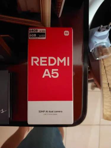 Celular REDMI A5 64GB / 6GB - NOVO - Desconto no dinheiro o pix
