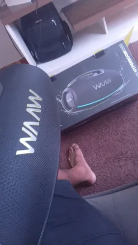 ? CAIXA DE SOM BLUETOOTH MVA HYBERBOOM 1000 - POTÊNCIA E QUALIDADE! ?
