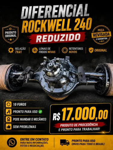 diferencial rockwell 240 reduzido