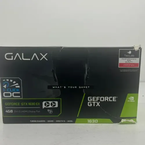 Placa de video Nvidia Galax GeForce GTX 1630 OC Edition 4GB