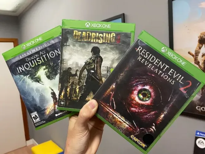 Jogo Xbox One Original (Somos loja, Valores na Descrição)