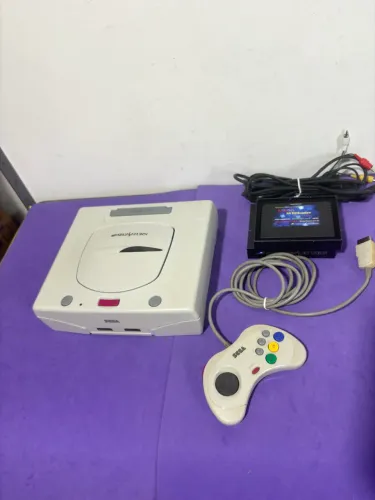 Console sega saturn com saroo