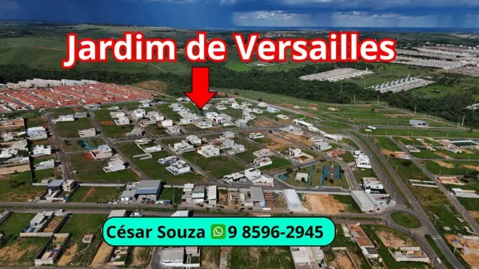 Lotes no condomínio fechado Jardim de Versailles a partir de 300 m²