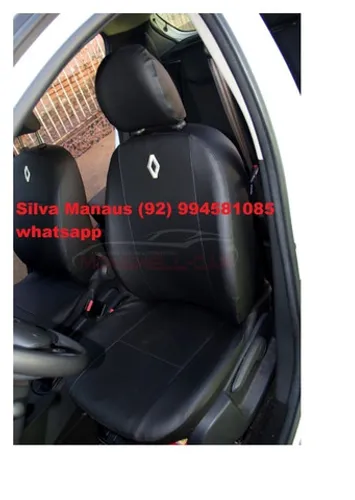 Capa banco Couro Corvin sob medida Logan Sandero Stepway 2020 impermeável não passar agua