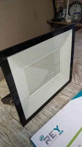 Refletor LED 100w 3000k Luz Amarela