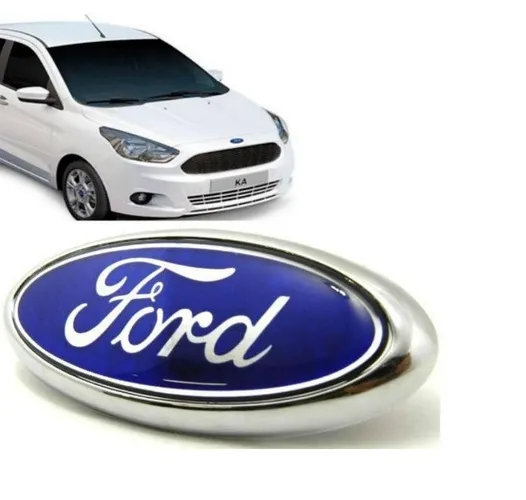 Emblema Ford Grade Novo Ka 2014 / 2021 dianteiro e traseiro