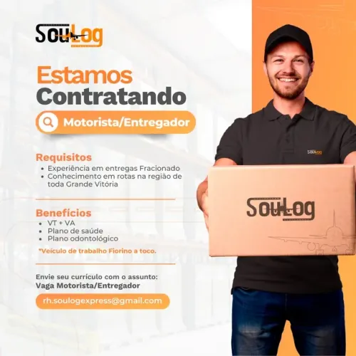 MOTORISTA ENTREGADOR
