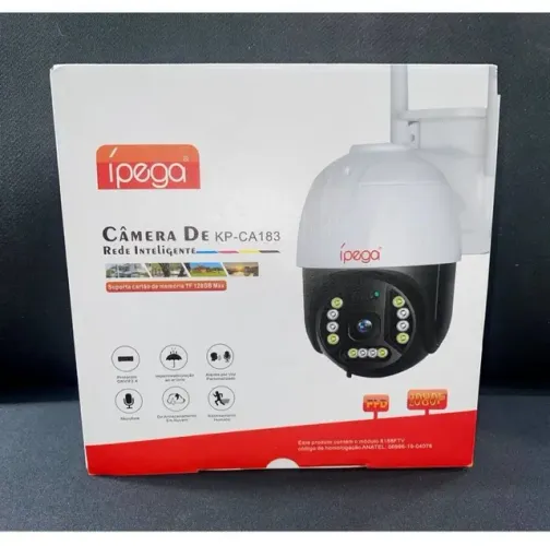 Câmera IP wi-fi a prova d'água