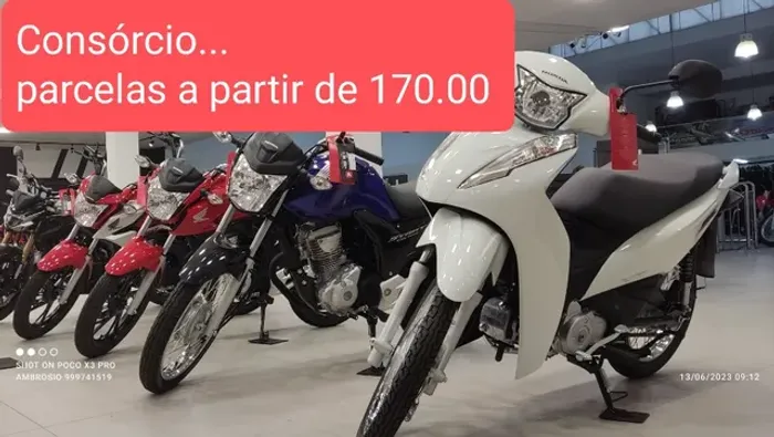 Consórcio Linha Honda  48 60 80 meses