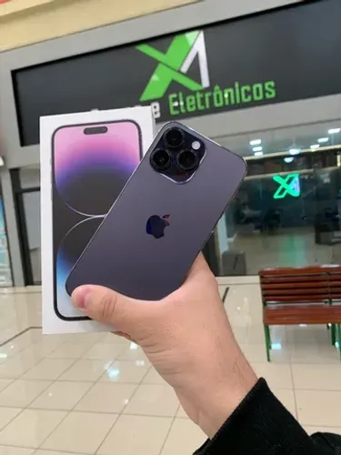 iPhone 14 pro maxx roxo pronta entrega - o melhor preço 