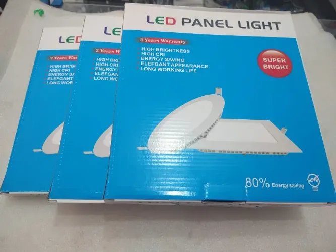 Painel 22x22 18w Sobrepor ou Embutir Branco frio 6500k