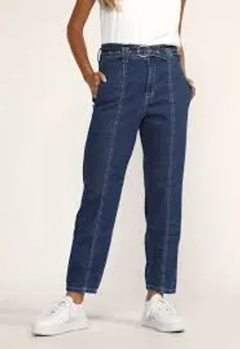 Calça Jeans Clochard Malwee Cinto Azul TAM 40