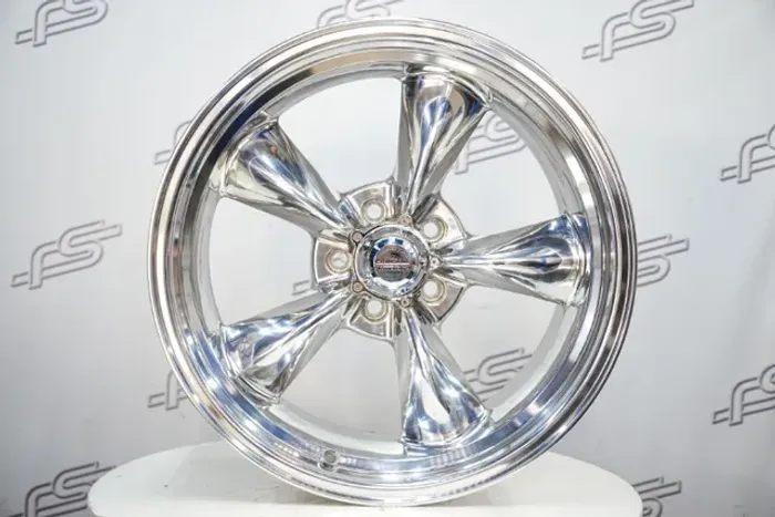 Jogo De Rodas Torq Thrust Cromada Aro 18x8 e 9,5 -5x114,3