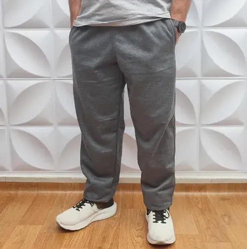 Calça de Moletom Reta Tradicional sem Ribana