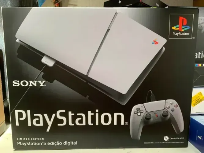 PlayStation 5 Edição Slim Digital - Bundle edição limitada do 30º aniversário