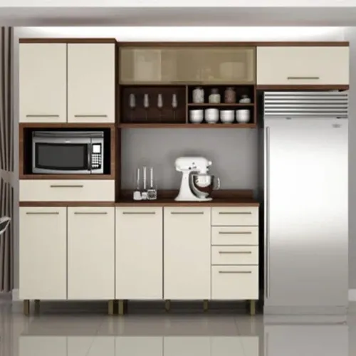Cozinha Tarantela 4 Peças Paneleiro + Balcão + aéreo rf22m