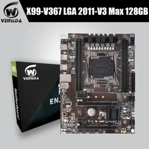 Kit xeon x99 placa mãe processador e memória