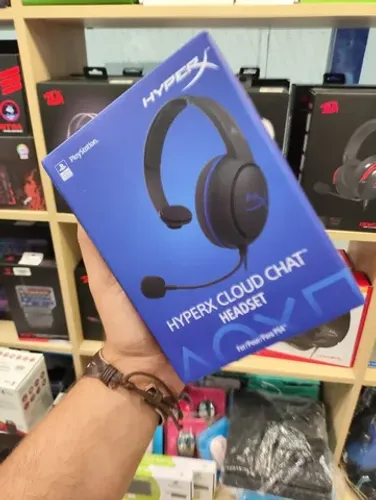 Headset Gamer HyperX Cloud Chat PS4 - Novo Lacrado - Parcelamos Sem Juros