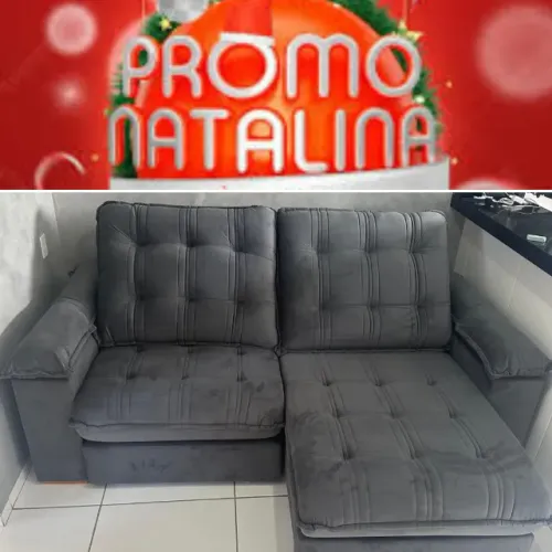 Sofa retratil promo de natal