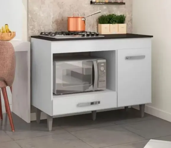 Promoção Balcao para Cooktop Branco - 26/10