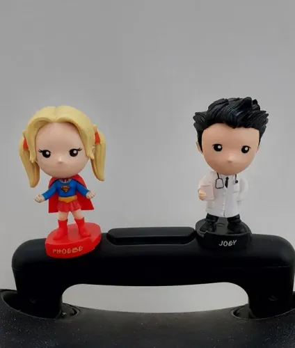 Coleção Friends com Joey e Phoebe