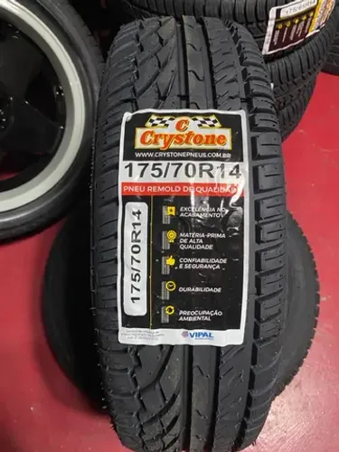 Pneu Remolde 175/70r14 Crystone 