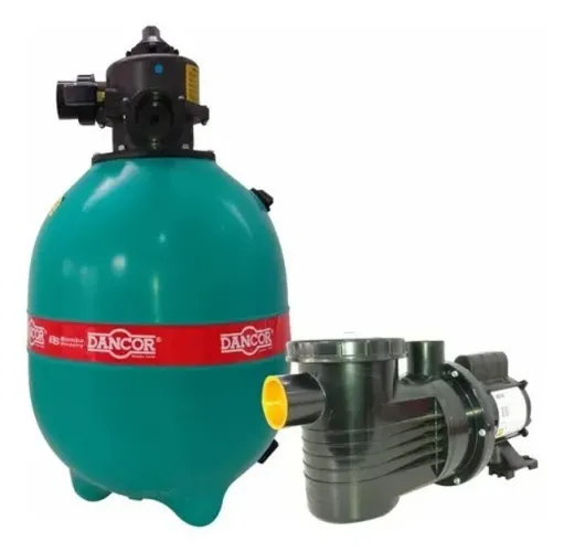 Filtro Piscina Até 56.000l Dfr-15 E Moto Bomba 1/2cv Dancor - Entrega Grátis