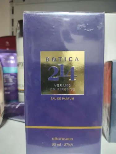 Perfume 214 Verano En Firenze O Boticário, lacrado