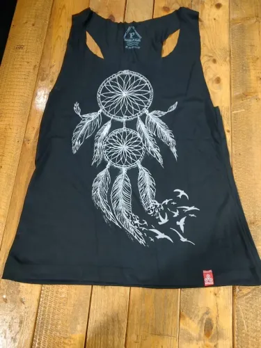 CAMISETA BLACK TEMA MANDALA TAMANHO P VALOR 24,99