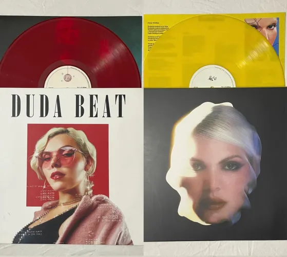 Combo Disco de Vinil Duda Beat Sinto Muito + Te Amo Lá Fora