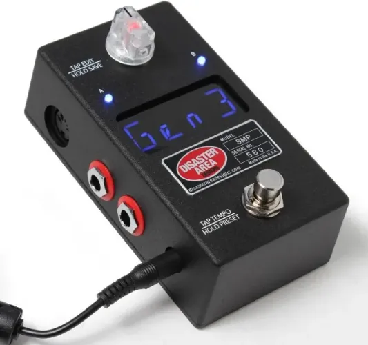 Pedal Smartclock Gen3 Disaster Area Designs - Tap/mid/clock