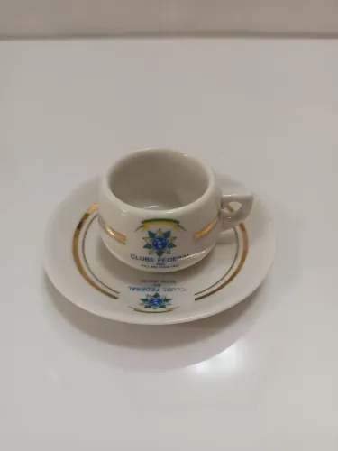 Xícara porcelana clube federal do Rio de janeiro 
