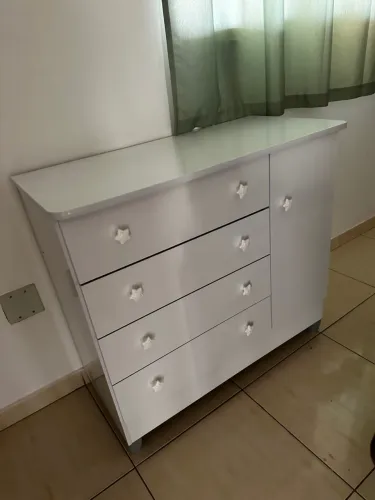 Cômoda Infantil Nova Montagem Grátis 