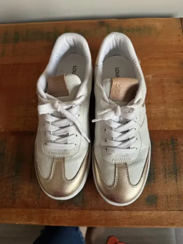 Tênis branco couro Loucos & Santos - num. 38