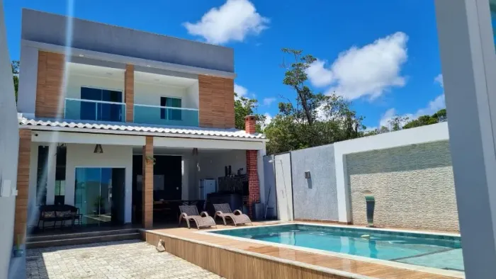 Casa de veraneio para temporada em Imbassaí