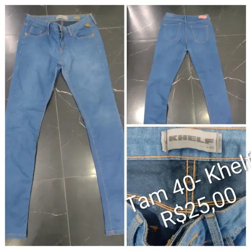 Calça jeans feminina Tam 40
