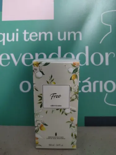 Perfume Free da Boticário 100ml