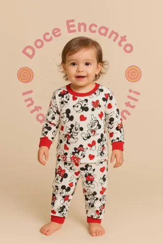 Conjunto pijama Disney tamanho 18 meses importado (desapego)