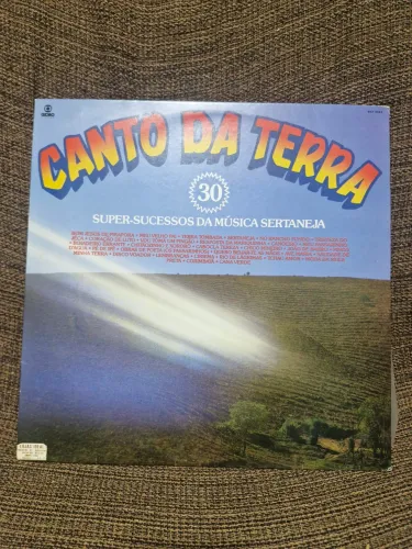 Disco de Vinil Canto da Terra - 30 Super Sucessos